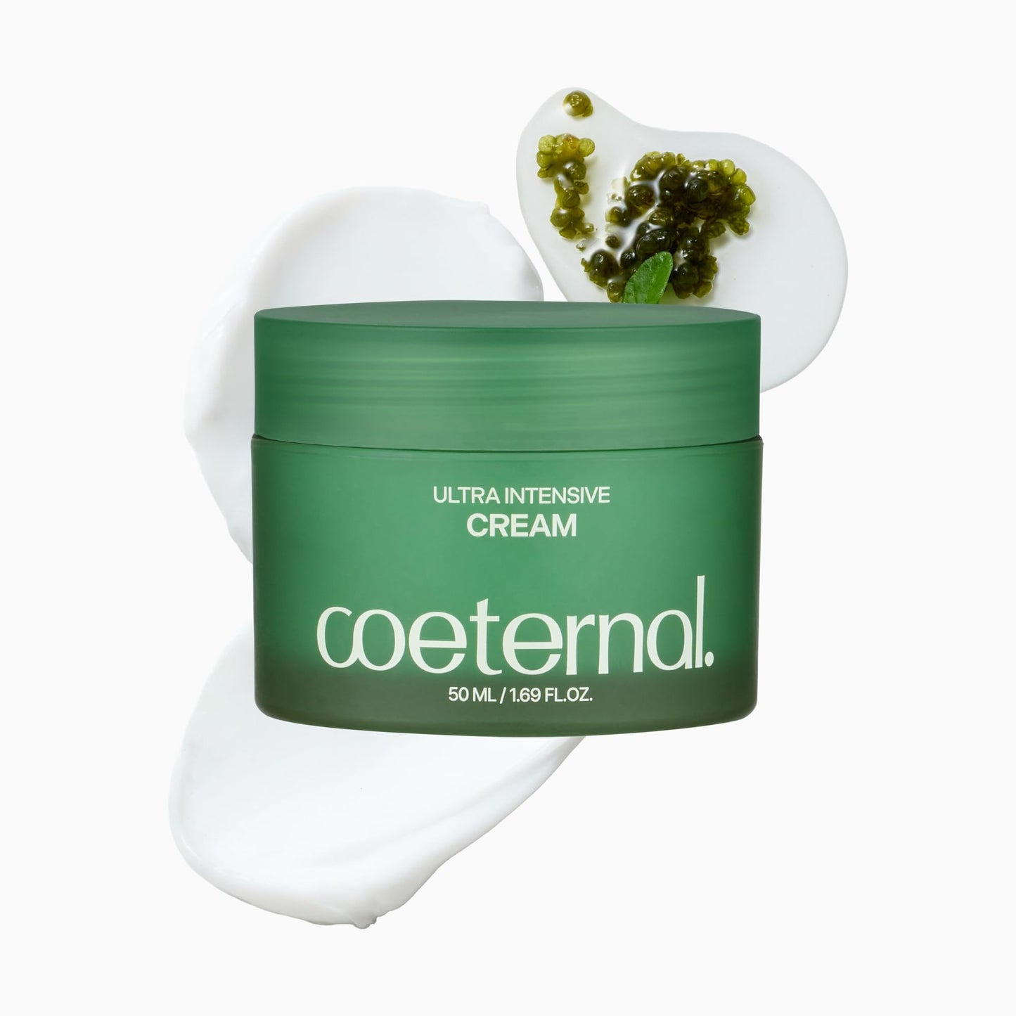 coeternal Ultra Intensive Cream, Hydrating Korean Face Moisturizer with Niacinamide, Arginine & Algae11 Extracts, Non-greasy Barrier Cream for Dry, Oily or Sensitive Skin, 50ml / 1.69 fl.oz.