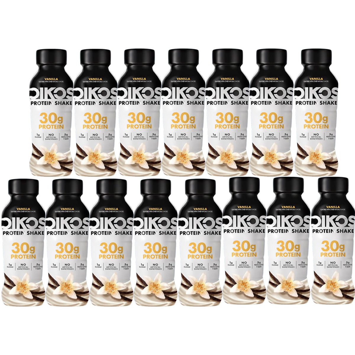 Greek Yogurt Protein Drink, Low Fat, 20g Protein per Bottle, Variety Pack, Strawberry Cream and Mixed Berry Vanilla Flavors 10 fl oz, 8 Count